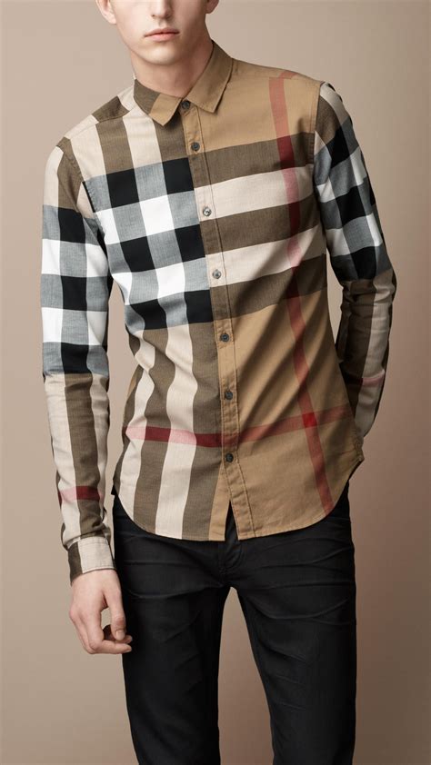 house of fraser burberry shirt|Burberry her men's clothing.